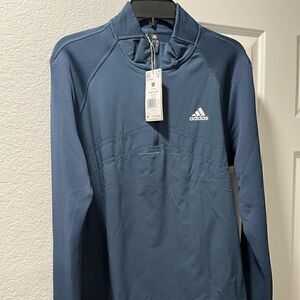 Adidas Quarter Zip Track Jacket Mens Medium Brand New